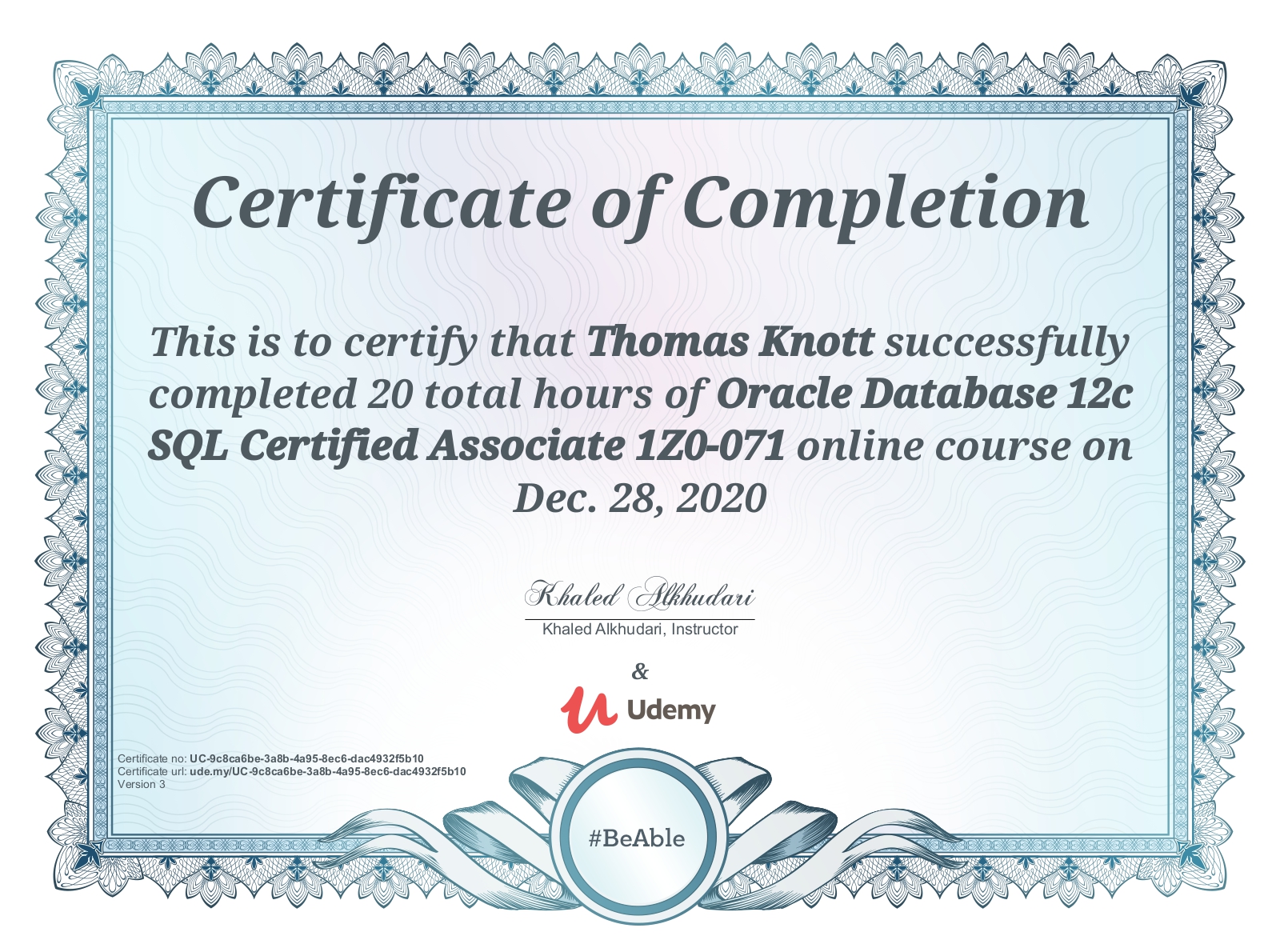 12CSQLCert