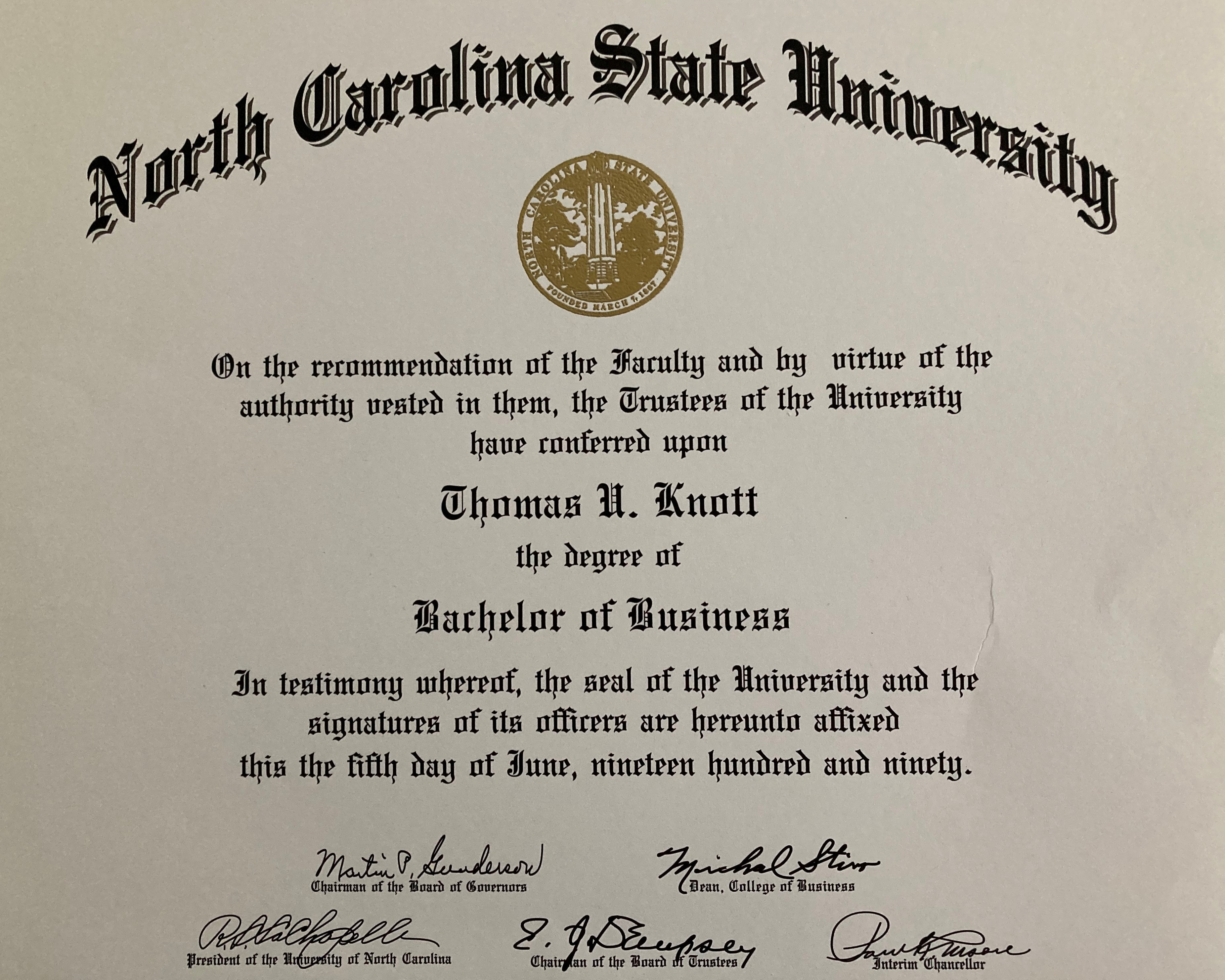 NCStatehDiploma